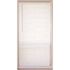 Designer's Touch White Cordless Vinyl Mini Blinds with 1 in. Slats 58 in. W x 64 in. L