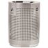 Precision Grand Recycler 40 Gal. Stainless Steel Oval Trash and Recycle Can with Dual Opening Lid