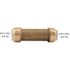 SharkBite 3/4 in. Brass Push-to-Connect PVC IPS Slip Repair Coupling