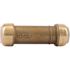 SharkBite 3/4 in. Brass Push-to-Connect PVC IPS Slip Repair Coupling