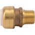 SharkBite 1/2 in. Brass Push-to-Connect PVC IPS x 1/2 in. Male Pipe Thread Adapter