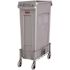 Rubbermaid Commercial Products Slim Jim Stainless Steel Single Dolly for Slim Jim Containers