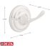 Franklin Brass Jamestown J-Hook Towel Hook Bath Hardware Accessory in Polished Chrome