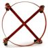 30 GALLON DRUM DOLLY WITH 3 IN POLY WHEELS