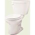 Gerber Plumbing Viper 2-Piece 1.28 GPF Single Flush Round Front Toilet in White (Slow-Close Seat Included)