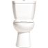 Niagara Stealth 2-Piece 0.8 GPF Single Flush Round Bowl Toilet in White, Seat Included
