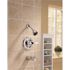 Delta Classic 1-Handle Wall-Mount Tub and Shower Faucet Trim Kit in Chrome with Slip On Spout (Valve Not Included)