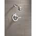 Delta Classic 1-Handle Wall Mount Shower Faucet Trim Kit in Chrome (Valve Not Included)