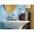 MOEN Eva 4 in. Centerset 2-Handle High-Arc Bathroom Faucet in Chrome