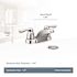 MOEN Chateau 4 in. Centerset 2-Handle Low Arc Bathroom Faucet in Chrome with Drain Assembly