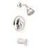MOEN Chateau 1-Handle Wall Mount Tub and Shower Faucet Trim Kit in Chrome Bulk Pack (Valve Not Included)