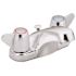 CLEVELAND FAUCET GROUP Cornerstone 4 in. Centerset 2-Handle Bathroom Faucet with Pop-Up Assembly in Chrome