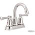 CLEVELAND FAUCET GROUP Capstone 4 in Centerset 2-Handle Bathroom Faucet with Drain Assembly in Chrome
