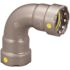 Viega MegaPressG 1 in. Press Carbon Steel 90-Degree Elbow (Gas Only)