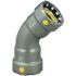 Viega MegaPressG 1 in. x 1 in. Carbon Steel 45-Degree Elbow (Gas Only)