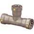 Viega MegaPressG 1-1/4 in. x 1-1/4 in. x 1-1/4 in. Press Carbon Steel Tee (Gas Only)