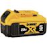 DEWALT 20V MAX XR Cordless Brushless 1 in. SDS Plus L-Shape Rotary Hammer with (2) 20V 5.0Ah Batteries and Charger