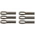 Klein Tools Fiberglass Fish Tape Replacement Eyelets, 6-Pack