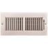 TruAire 10 in. x 4 in. 2-Way Steel Wall/Ceiling Register