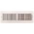 TruAire 14 in. x 4 in. 2-Way Steel Wall/Ceiling Register , White