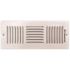 TruAire 12 in. x 4 in. 3-Way Steel Wall/Ceiling Register
