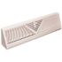 TruAire 18 in. White Sunburst Face Baseboard Supply Diffuser