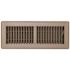 TruAire 4 in. x 12 in. Brown Floor Register