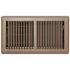 TruAire 6 in. x 12 in. Brown Floor Register
