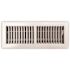TruAire 4 in. x 12 in. White Floor Register
