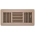 TruAire 4 in. x 10 in. 3-Way Brown Floor Register