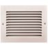 TruAire 8 in. x 6 in. White Stamped Return Air Grille