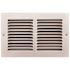 TruAire 10 in. x 6 in. White Stamped Return Air Grille