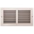 TruAire 12 in. x 6 in. White Stamped Return Air Grille