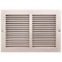 TruAire 12 in. x 8 in. White Stamped Return Air Grille
