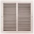 TruAire 12 in. x 12 in. White Stamped Return Air Grille
