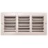 TruAire 14 in. x 6 in. White Stamped Return Air Grille