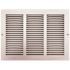 TruAire 14 in. x 10 in. White Stamped Return Air Grille