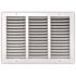 TruAire 18 in. x 12 in. White Stamped Return Air Grille