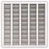 TruAire 24 in. x 24 in. White Stamped Return Air Grille