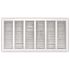 TruAire 30 in. x 14 in. White Stamped Return Air Grille
