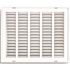 TruAire 20 in. x 20 in. White Stamped Hinged Return Air Filter Grille