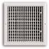 TruAire 6 in. x 6 in. Adjustable 1-Way Wall/Ceiling Register