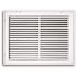 TruAire 30 in. x 20 in. White Fixed Bar Return Air Filter Grille