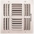 TruAire 10 in. x 10 in. 4 Way Stamped Curved Blade Wall/Ceiling Register