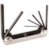 Klein Tools Folding Hex Key Set, 7-Key, Metric Sizes