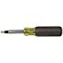 Klein Tools Heavy-Duty Multi-Bit Screwdriver/Nut Driver- Cushion Grip Handle