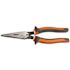 Klein Tools Long Nose Side Cutter Pliers, 8-In Slim Insulated
