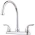 Pfister Series 2-Handle High-Arc Standard Kitchen Faucet Polished Chrome