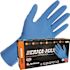 SAS Safety 8 mil Blue Nitrile Gloves Derma-Max Disposable Powder-Free XX-Large (50-Gloves per Box)