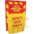 SAS 14.5 in. D x 20.5 in. H x 5 in. W SDS Right to Understand Compliance Center Wall Mountable